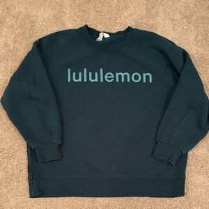 lululemon athletica perfectly oversized crew *fleece